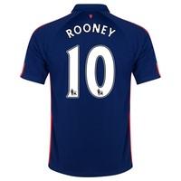 manchester united third shirt 201415 kids with rooney 10 printing blue