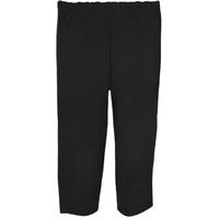 madge plain cropped trousers black