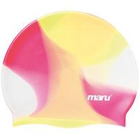 maru multi silicone swim hat swimming caps