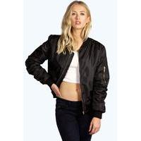 ma1 bomber jacket black