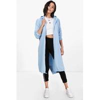 maxi lightweight festival jacket blue