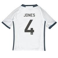 Manchester United Cup Third Shirt 2016-17 - Kids with Jones 4 printing, White