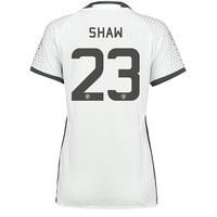 Manchester United Cup Third Shirt 2016-17 - Womens with Shaw 23 printi, White