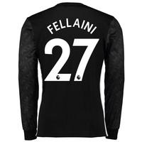 manchester united away shirt 2017 18 long sleeve with fellaini 27 pr b ...