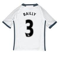 Manchester United Third Shirt 2016-17 - Kids with Bailly 3 printing, White