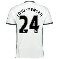 manchester united third shirt 2016 17 with fosu mensah 24 printing whi ...