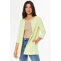 Mary Lime Green Aztec Print Jacket