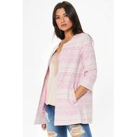 Mary Pink Aztec Print Jacket