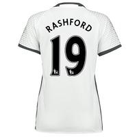 Manchester United Third Shirt 2016-17 - Womens with Rashford 19 printi, White