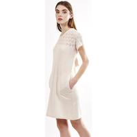 max moi dress marjorie womens dress in white