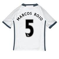 manchester united third shirt 2016 17 kids with marcos rojo 5 printi w ...