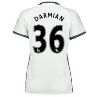 manchester united third shirt 2016 17 womens with darmian 36 printin w ...