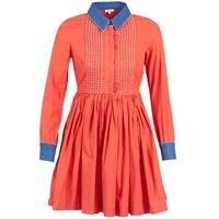Manoush POMPOM women\'s Dress in orange