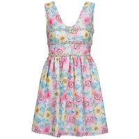 manoush sunflowers womens dress in multicolour