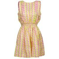 manoush flamingo womens dress in multicolour