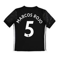 manchester united away shirt 2017 18 kids with marcos rojo 5 printin b ...