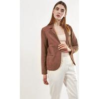 max moi shirt mao womens leather jacket in beige