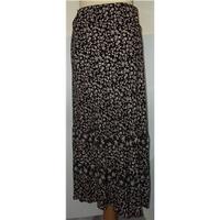 marks and spencer size 14 brown skirt