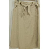 Marks and Spencer - Size 12 - Beige Skirt