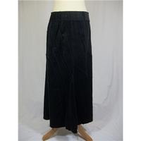 marks and spencer size 12 black a line skirt
