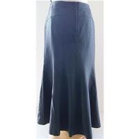 marks and spencer size 16 grey calf length skirt