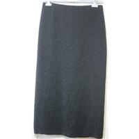 Marks & Spencer - Size: 12 - Black Mix - Skirt Marks & Spencer - Black - Knee length skirt