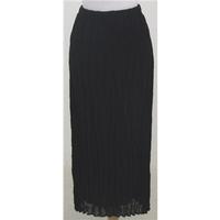 Marks & Spencer, Size: 12-14, Black, long skirt