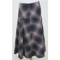 Marks & Spencer size 22 purple & grey checked skirt