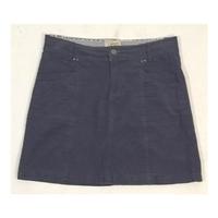 mantaray dark blue corded skirt size 12