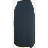 marks and spencer size 14 navy skirt