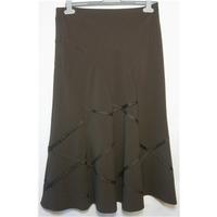 marks spencer size 10 chocolate skirt marks spencer brown long skirt