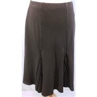 Marks&Spencer Size 8 Brown Short Skirt M&S Marks & Spencer - Size: 8 - Brown - A-line skirt