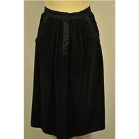 Mary Quant skirt. Mary Quant for Viyella House - Size: 10 - Black - A-line skirt