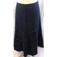 Marks And Spencer Size 16 Blue Skirt M&S Marks & Spencer - Size: 16 - Blue - A-line skirt