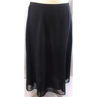 Marks and Spencer Size 12 Black Skirt M&S Marks & Spencer - Size: 12 - Black - A-line skirt
