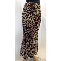 Marks and Spencers Limited Collection 10 Leopard Print Skirt