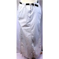 Marks&Spencer Size 8 Beige Long Skirt M&S Marks & Spencer - Size: 8 - Beige - Long skirt