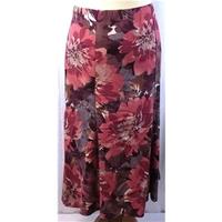 Marks&Spencer Size 12 Pink Floral lShort Skirt M&S Marks & Spencer - Size: 12 - Pink - A-line skirt