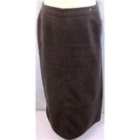 Marks and Spencer Size 12 Brown Skirt M&S Marks & Spencer - Size: 12 - Brown - A-line skirt
