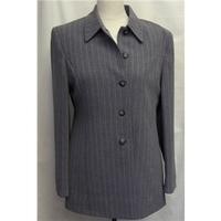 marks and spencer size12 petite grey jacket