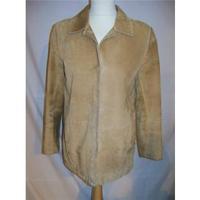 Marks & Spencer Brown Suede Jacket Size 10