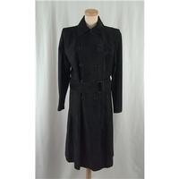 Marks & Spencer suede military coat size -16