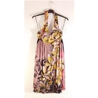 mango bold brights size 6 featuring an ornate floral print