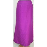 marks spencer size 10 purple evening skirt