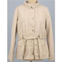 marks and spencer size xl beige casual jacket