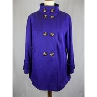 marks spencer size 14 purple casual jacket coat
