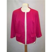Marisota - Size: 18 - Pink - Smart jacket / coat