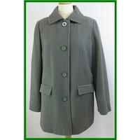 marks and spencer size 14 green casual jacket coat
