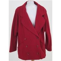 Mackintosh, size 18 red coat