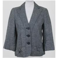 Max Studio size 14 grey linen jacket